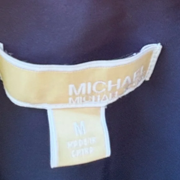 MICHAEL Michael Kors Blue Utility Jacket with Collared Design Sz m - Picture 5 of 5